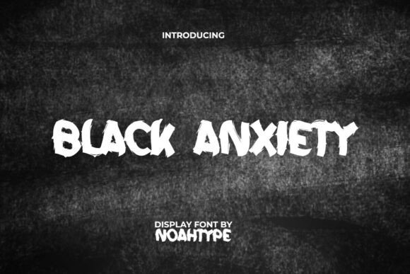 Black Anxiety: Raw Energy for Bold Designs