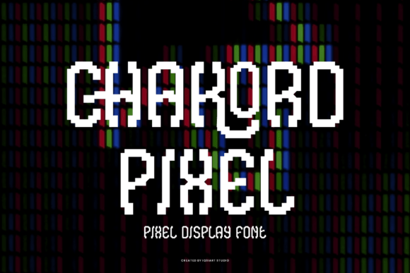 Chakord Pixel: Retro Gaming Font for Modern Design
