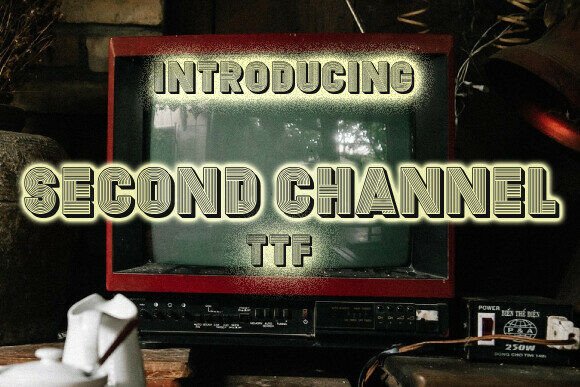 Discover Secondchannel: A Retro-Futuristic Font for Bold Designs