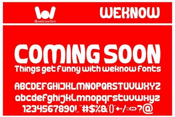 Discover the Playful Punch of the Coming Soon Typeface