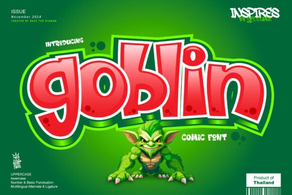 Goblin Font: Inject Playful Energy into Your Designs