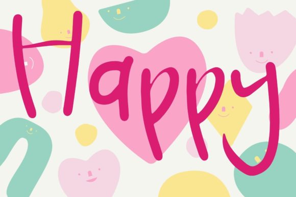 Happy: A Cute and Jolly Font for Creative Projects