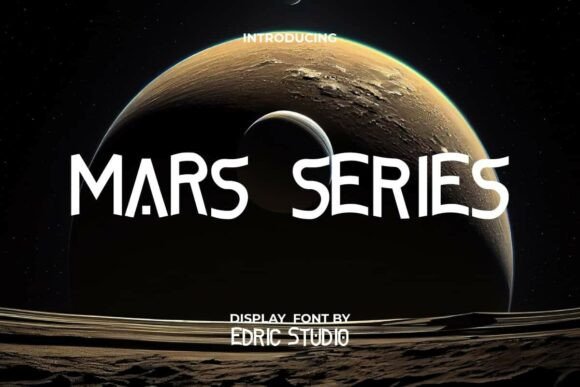 Mars Series: A Font for the Final Frontier
