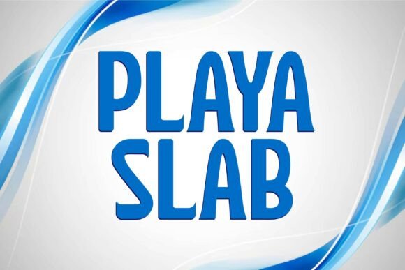 Playa Slab: A Gothic-Styled Display Typeface for Bold Designs