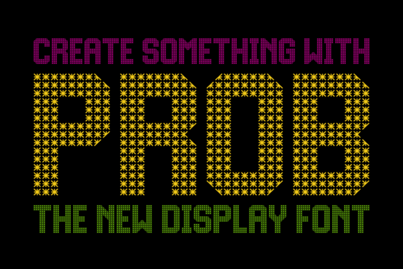 Prob Font: Retro Pixel Charm for Modern Designs
