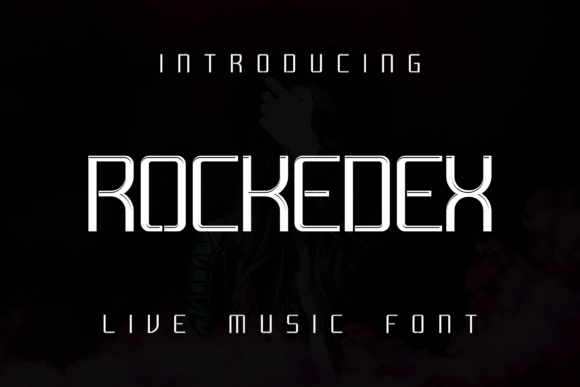Rockedex: A Dynamic Display Font for Futuristic Design