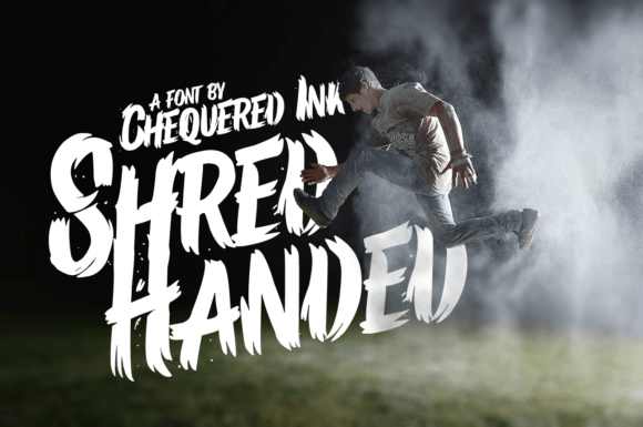 Shred Handed: A Premium Hand-Crafted Font for Bold Branding