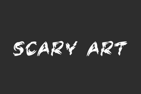 Unleash Dark Creativity with Scary Art Font