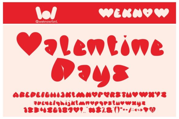 Valentine Days: A Stylish Display Font for Modern Designs